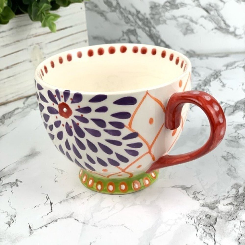 Floral Patterned Mug - Picture 3 of 5